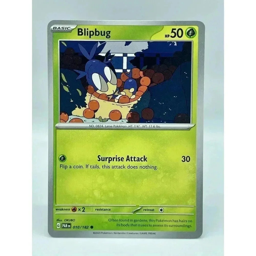 Blipbug 010/182 Paradox Rift Non-Holo Pokemon TCG Mint Unplayed